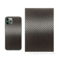 Индивидуальная наклейка с углеродным волокном для мобильного телефона